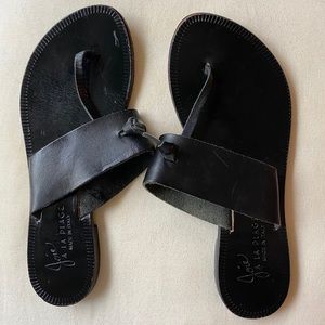 Joie Baled Slide Sandal - Black - Size 36.5